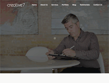 Tablet Screenshot of creative7inc.com